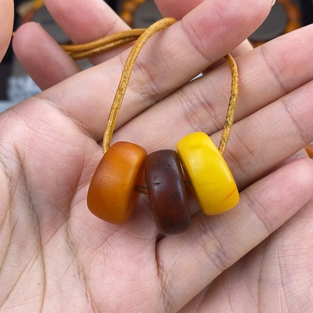 裸石琥珀未镶嵌蜜蜡