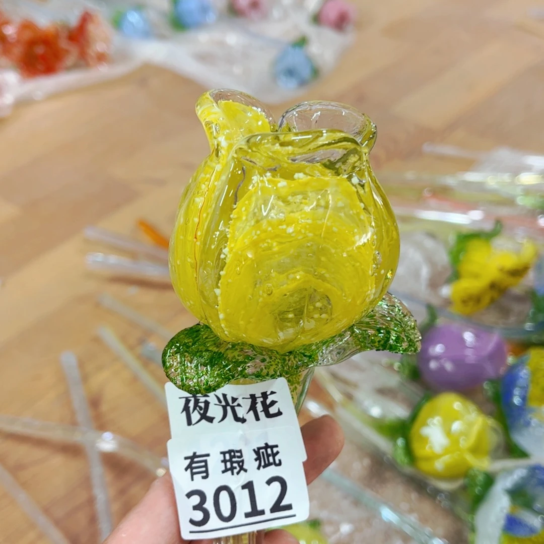 琉璃3012夜光瑕疵 花瓶家悦美居