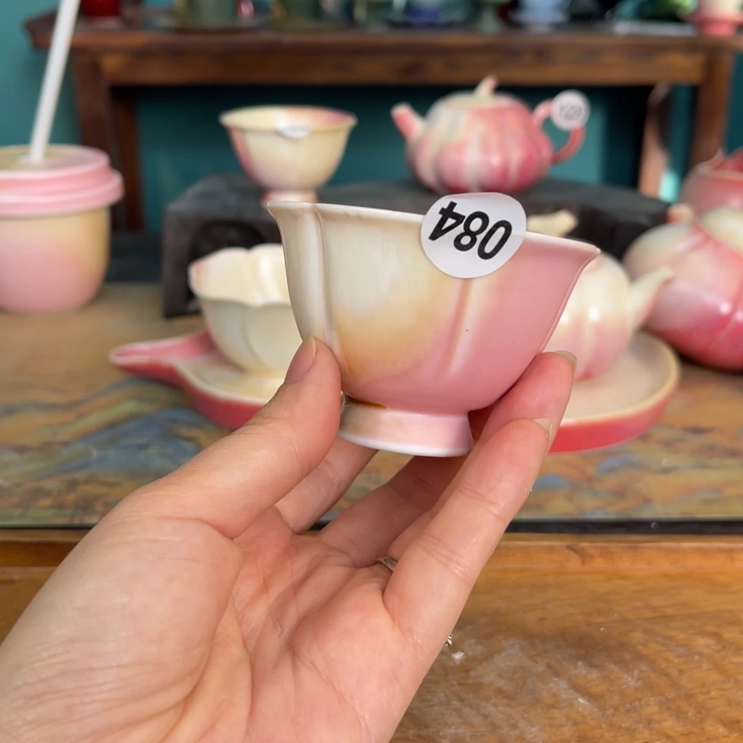摆件素浅陶瓷手工手绘