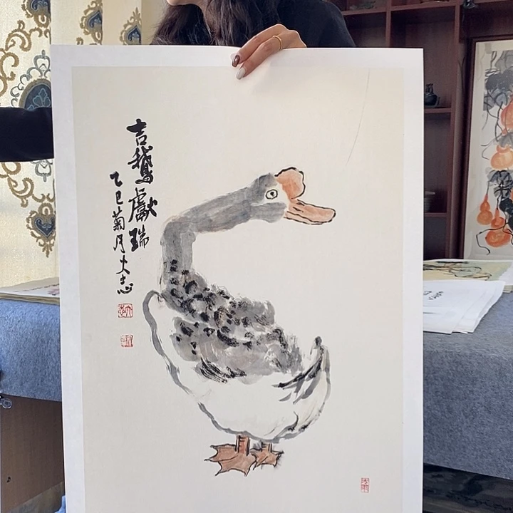 国画纯手绘国画写意作品