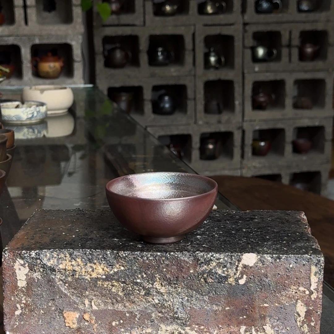 建水紫陶紫泥柴烧茶具
