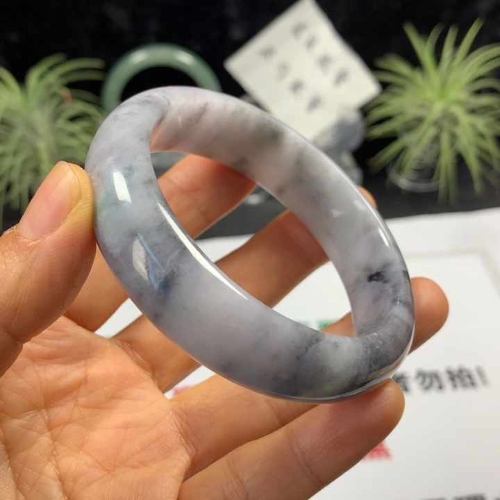 未镶嵌手镯翡翠59。55圈口