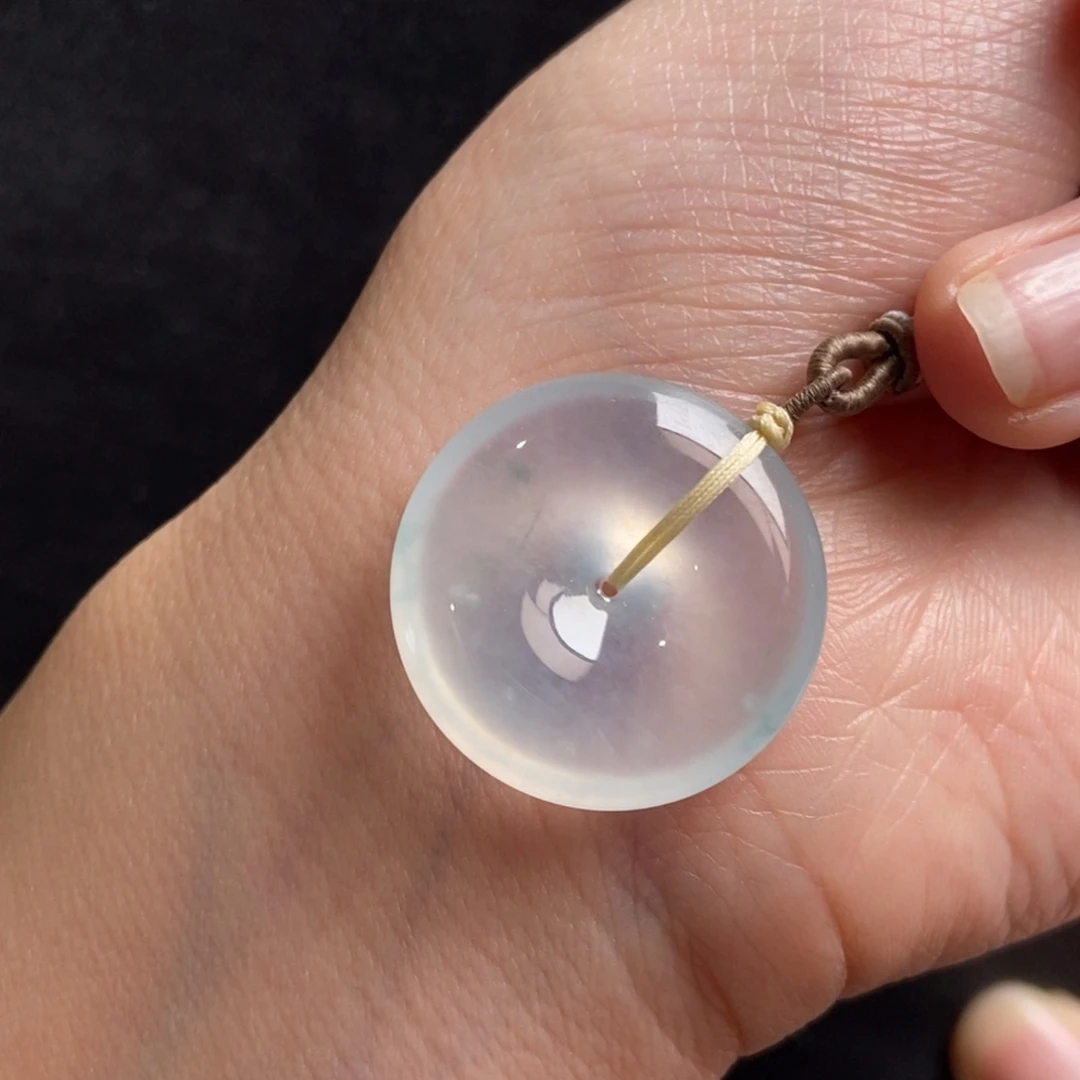 翡翠未镶嵌颈饰24.3-5.6