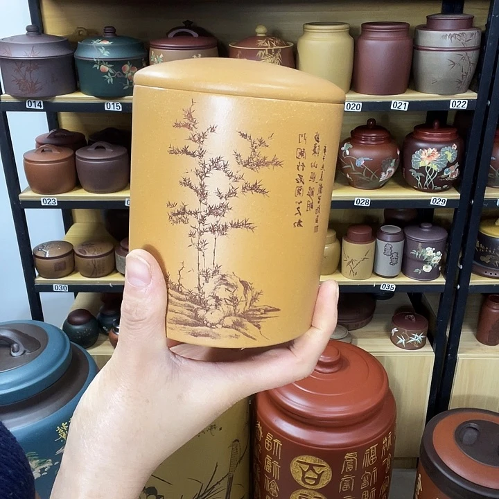 紫砂茶叶罐紫砂茶叶罐