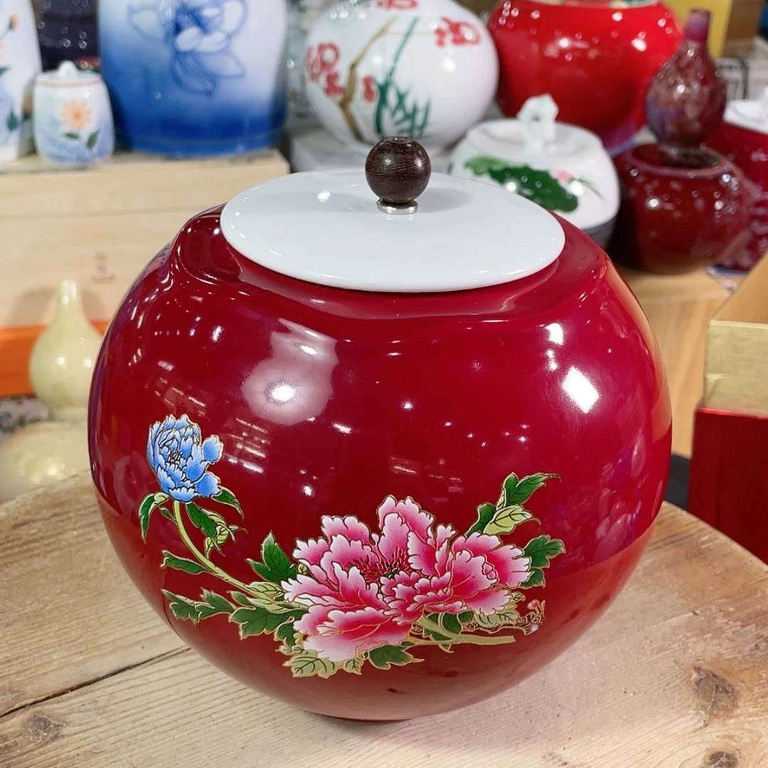 【闪购商品】罐陶瓷茶叶罐密封罐