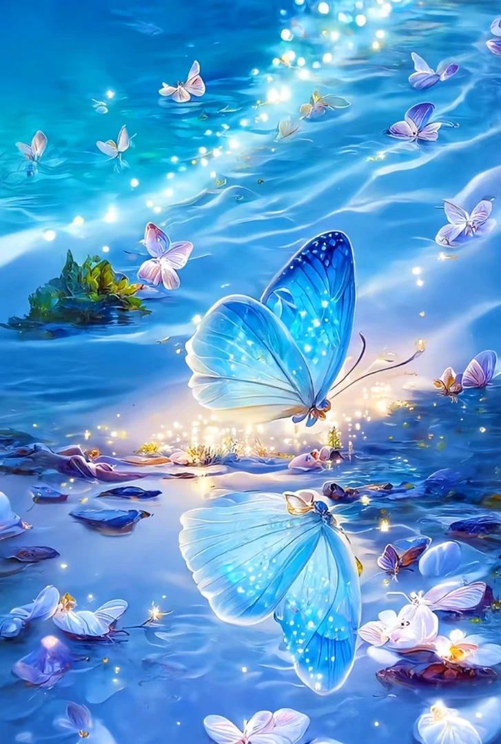 莺歌蝶舞80✖️95定制款DIY装饰粘贴画