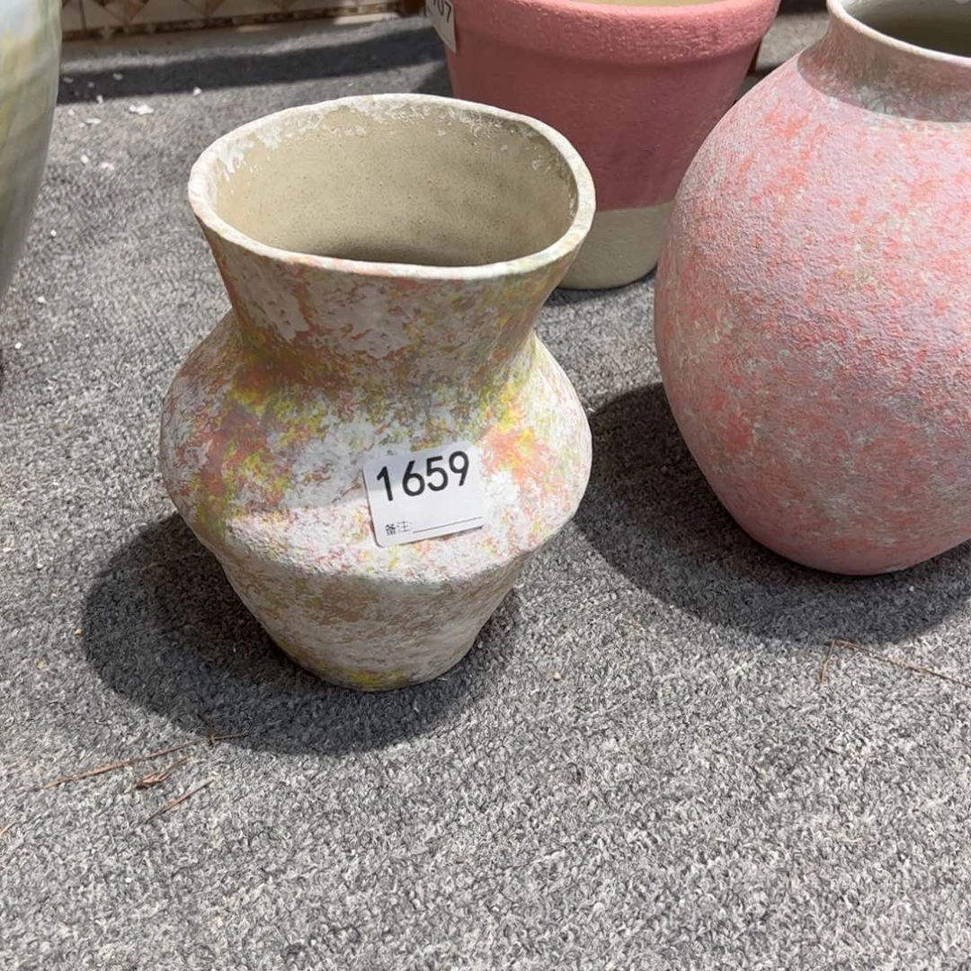 瓷片1659高21厘米口12默认无孔