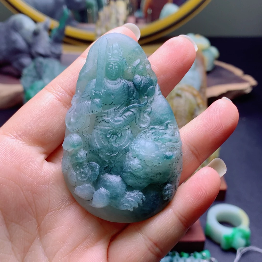 觅***馆定制翡翠未镶嵌翡翠