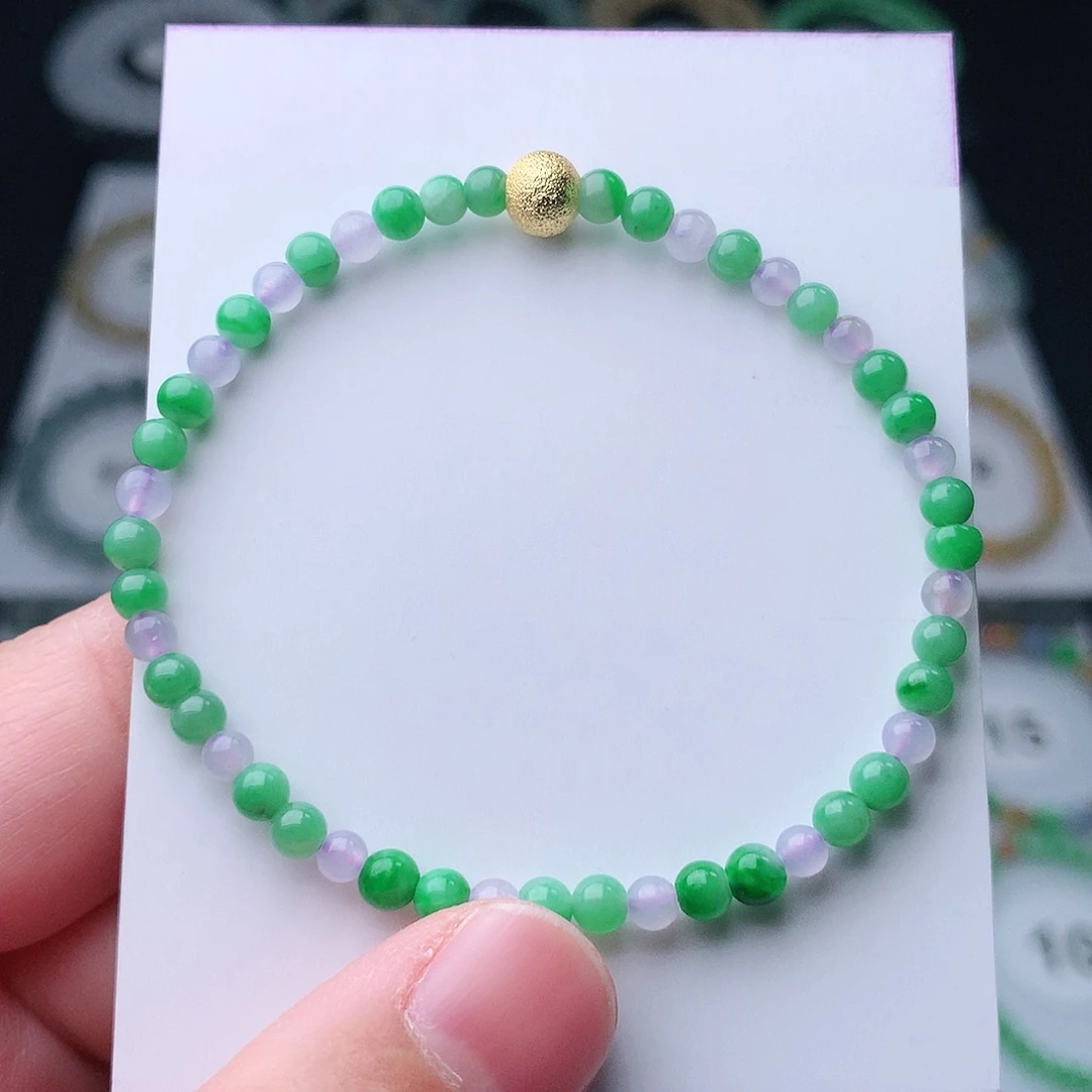 翡翠手串未镶嵌翡翠