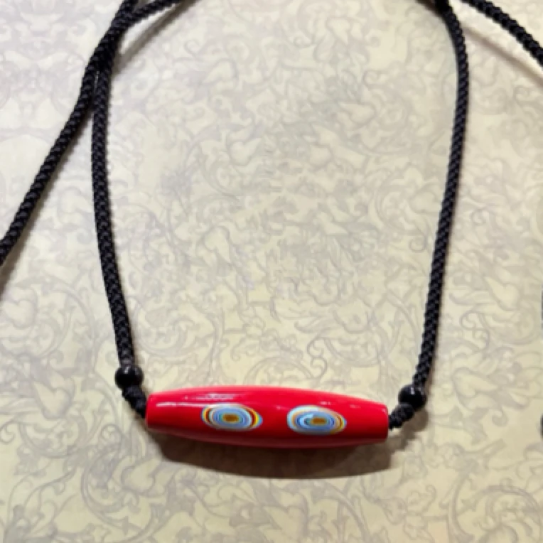 含辰砂工艺品珐琅朱砂吊坠 贵州礼物黔艺宝