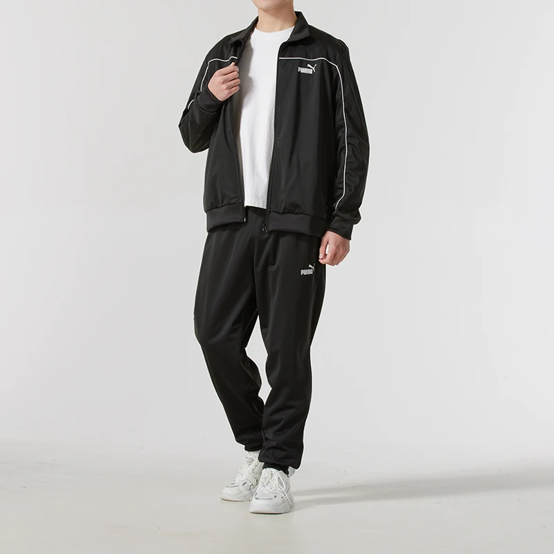 PUMA彪马运动套装男装训练服长袖长裤休闲两件套687653