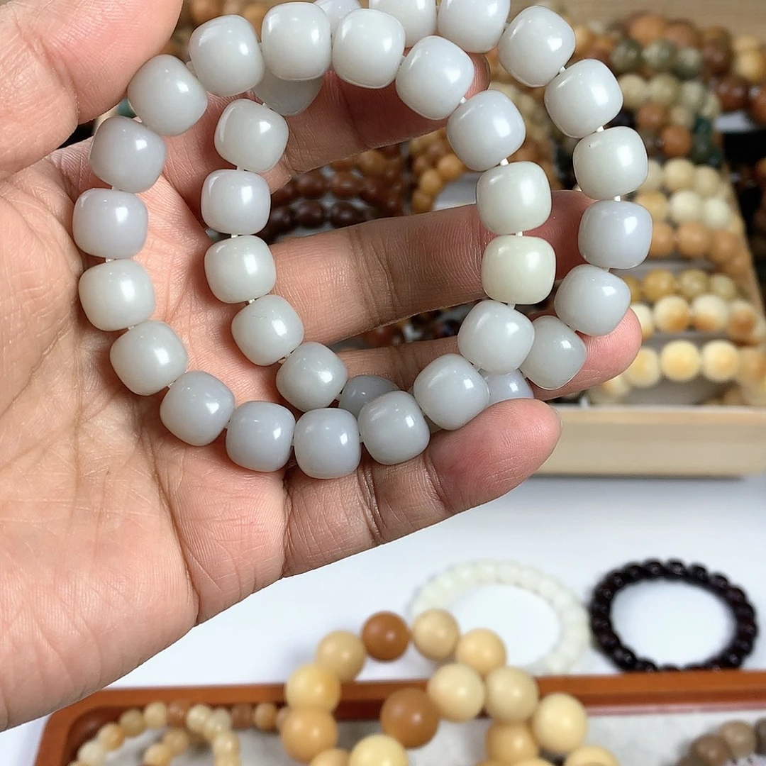 【闪购商品】菩提根/象牙果手串卡13奶奶灰