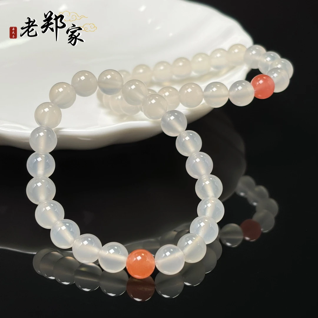 【老郑家】玉髓DIY手串 985 多样性发一件 约8mm