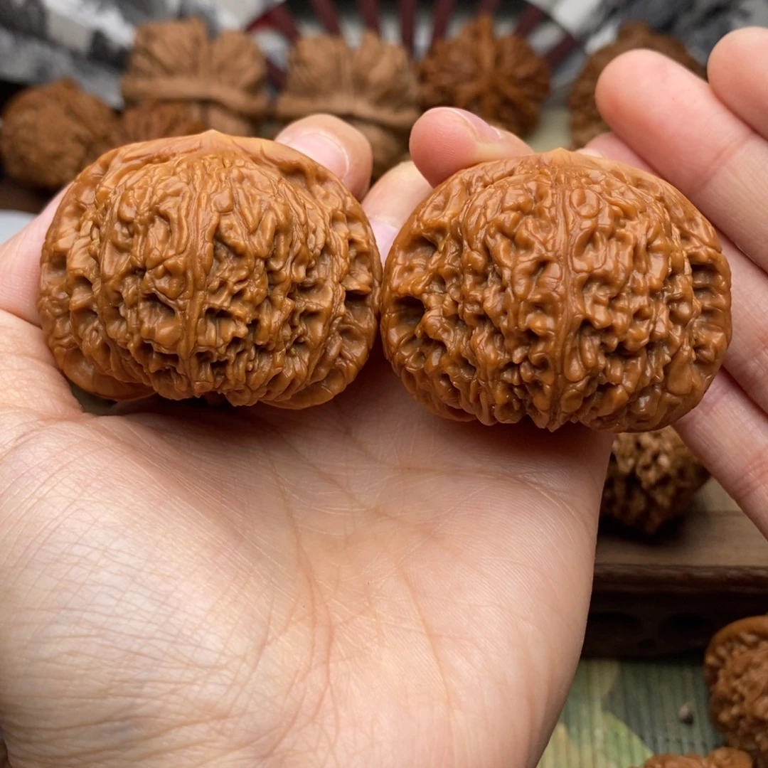 文玩核桃把件426号47.5南疆