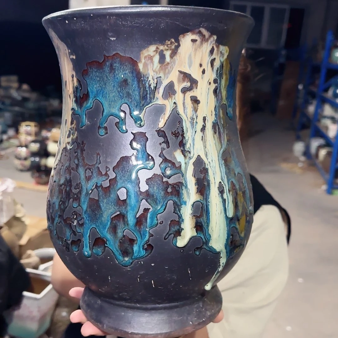 紫砂花盆高30口20