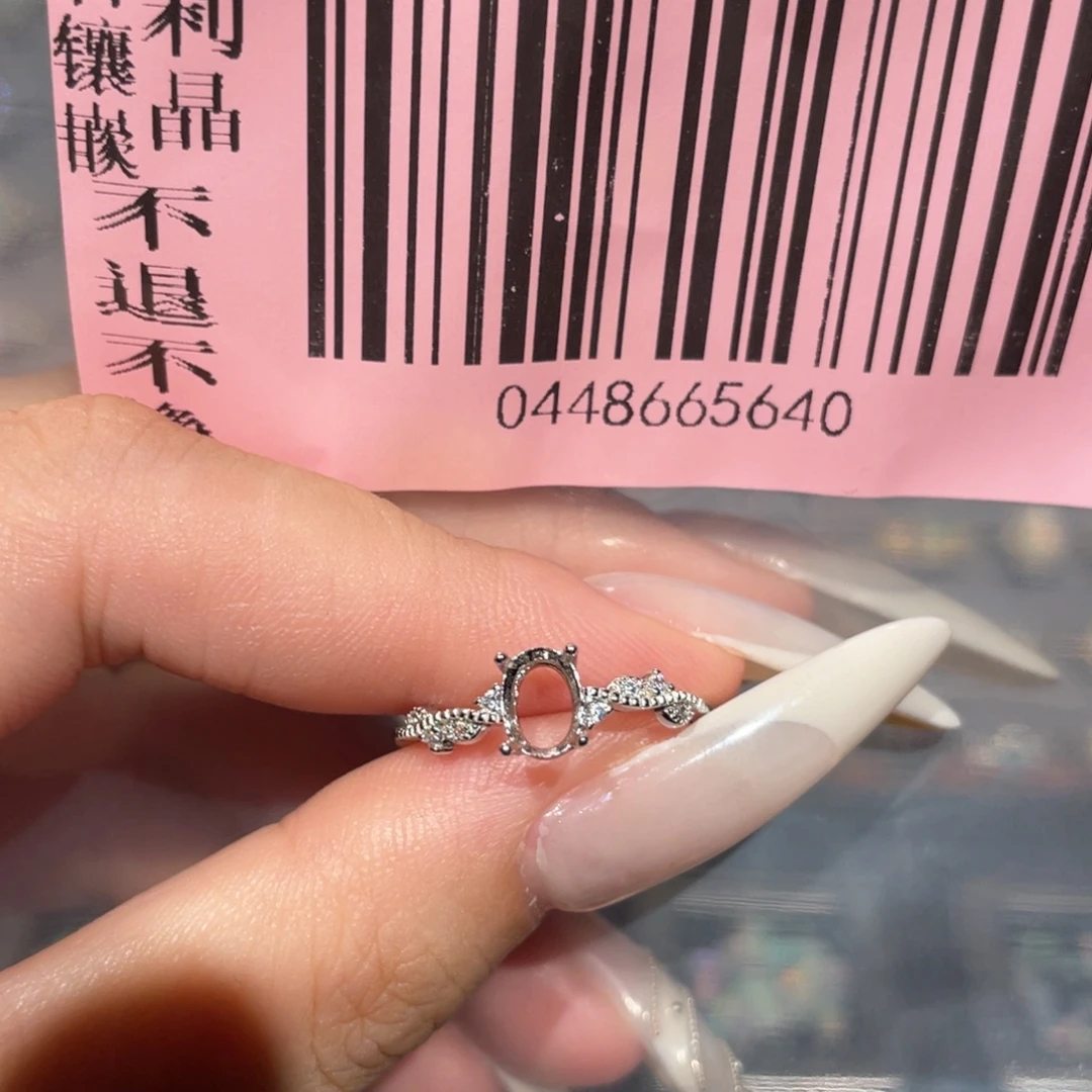 世***e欧泊银S925镶嵌欧泊戒指