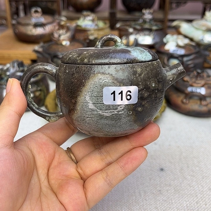 裸柴烧陶瓷茶器116