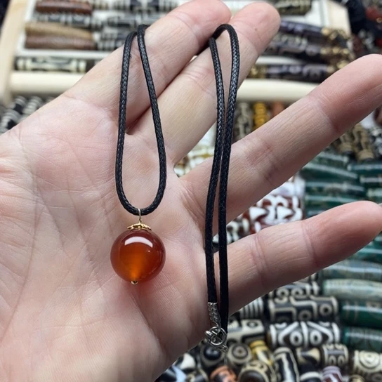 玛瑙/玉髓未镶嵌颈饰