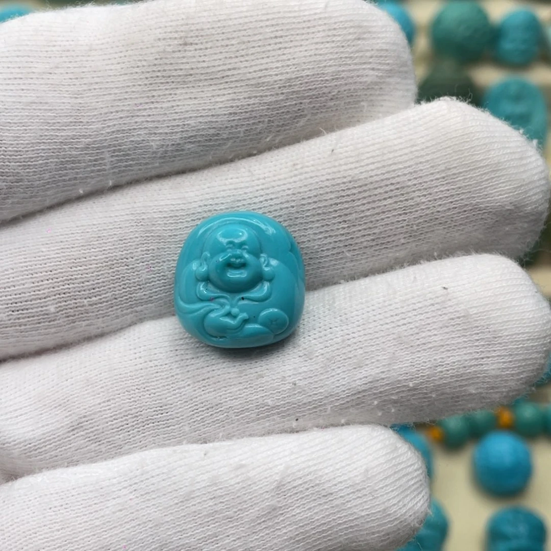 绿松石未镶嵌颈饰卡15-16-8