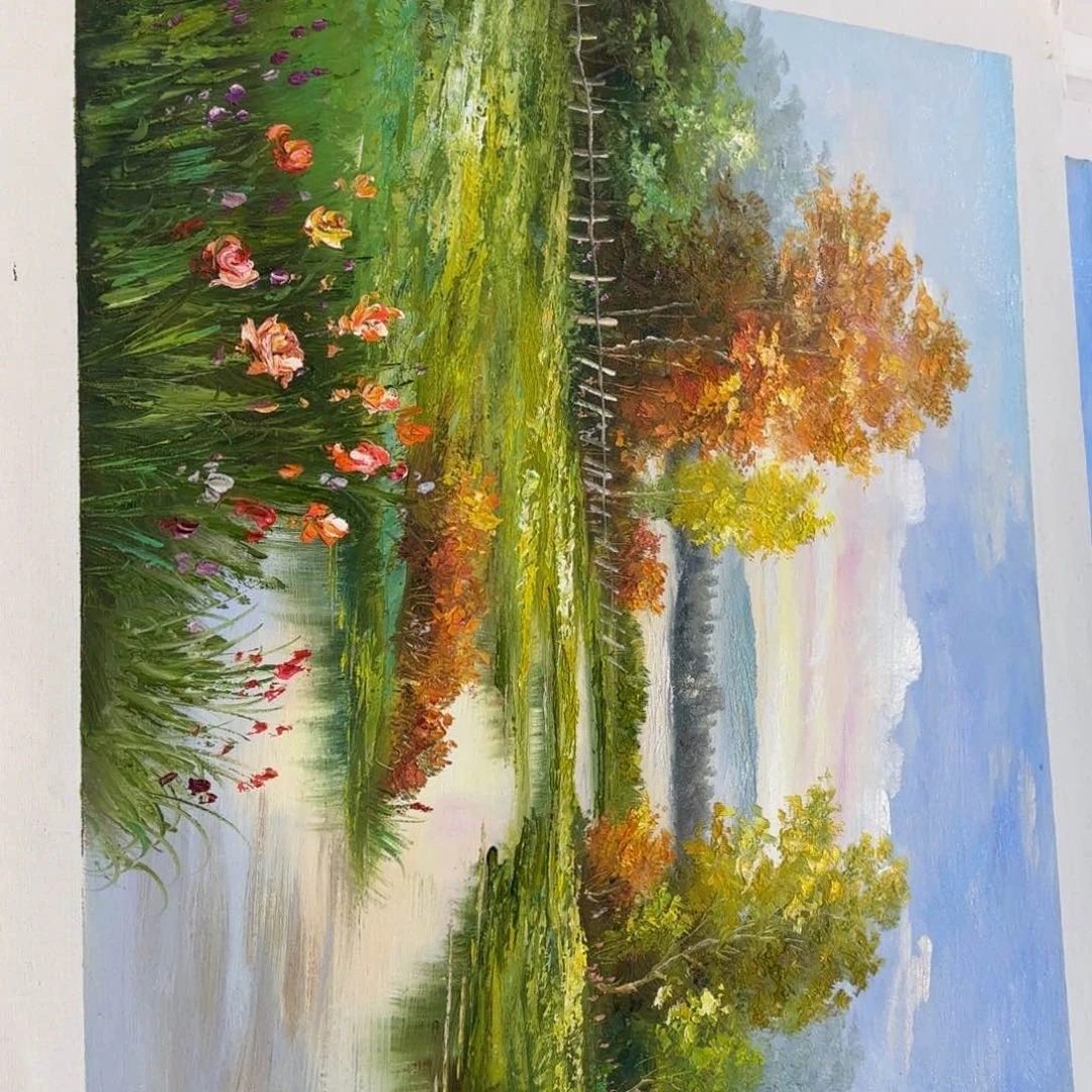 油画优惠多多指教一下自己