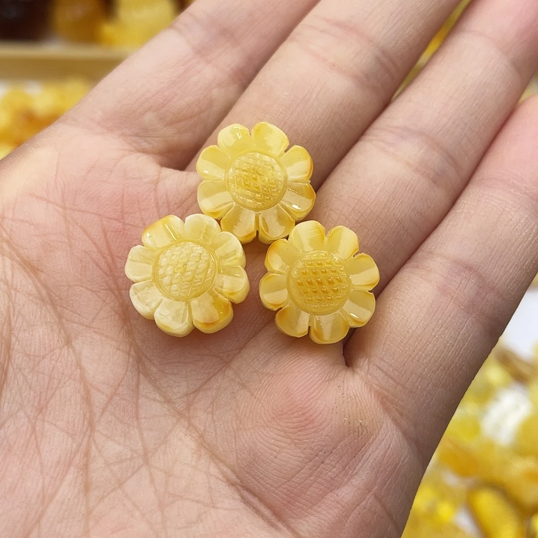 琥珀吊坠(不含链)未镶嵌