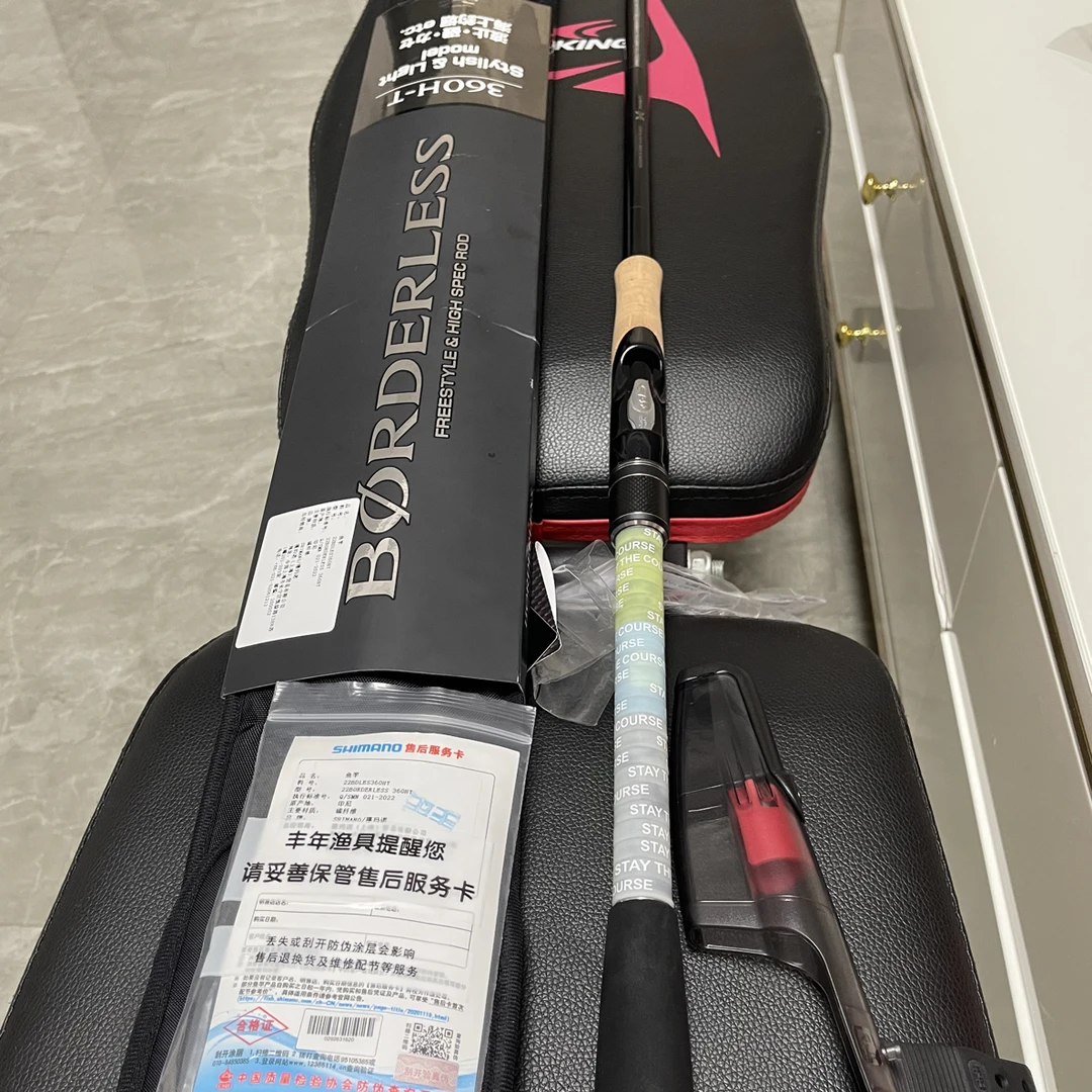 【99新】博大师波止360ht3.6米矶竿，导环环氧无裂，无暗伤无修，有卡