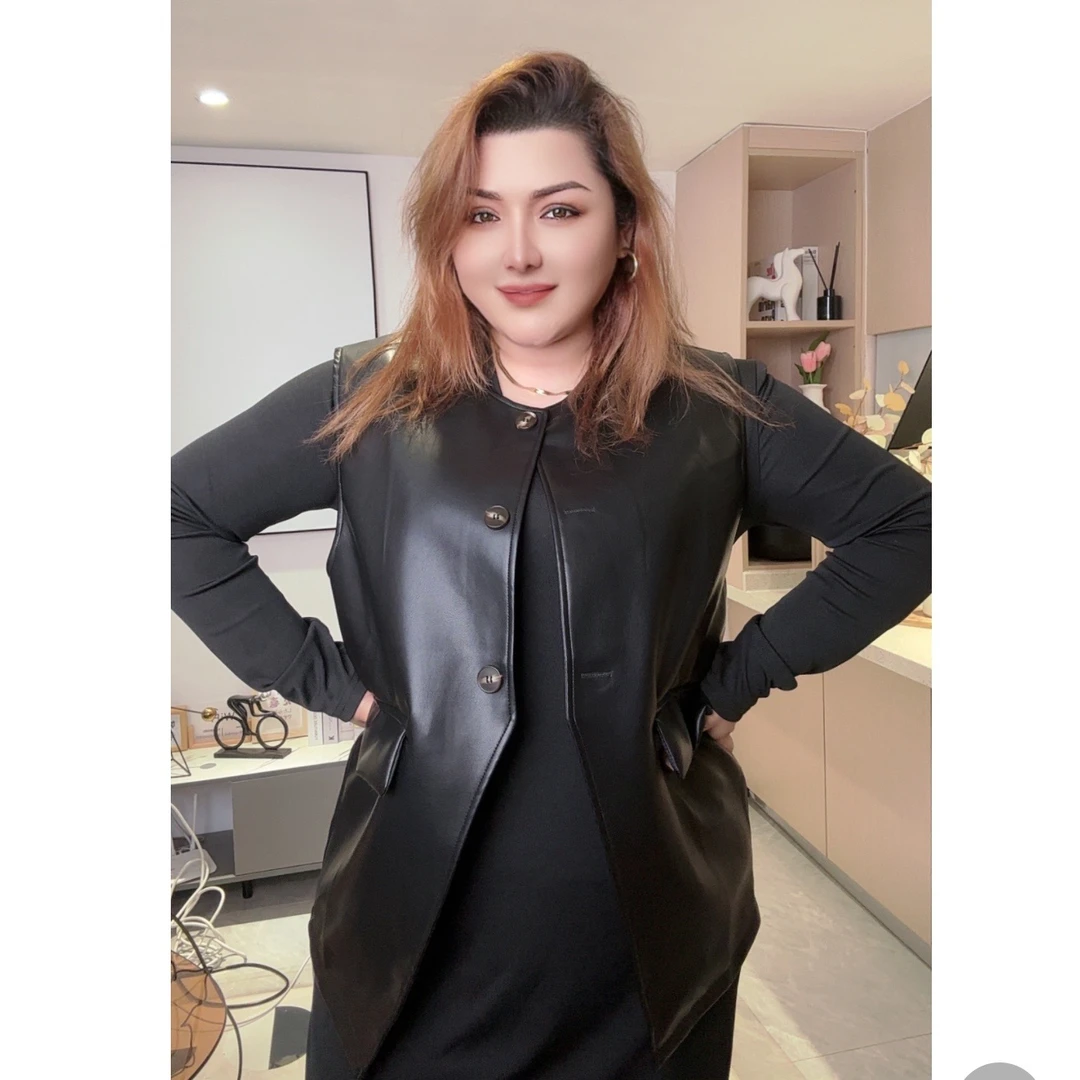 8815百搭短款女士显瘦马甲马夹秋季时尚常规款春秋U领休闲气质