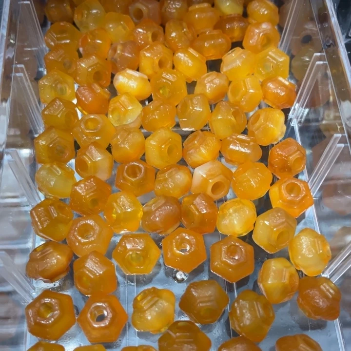 颈饰玻璃4298一个