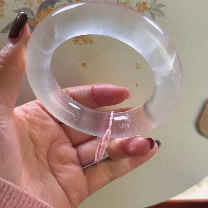 石英质玉未镶嵌手镯54-55