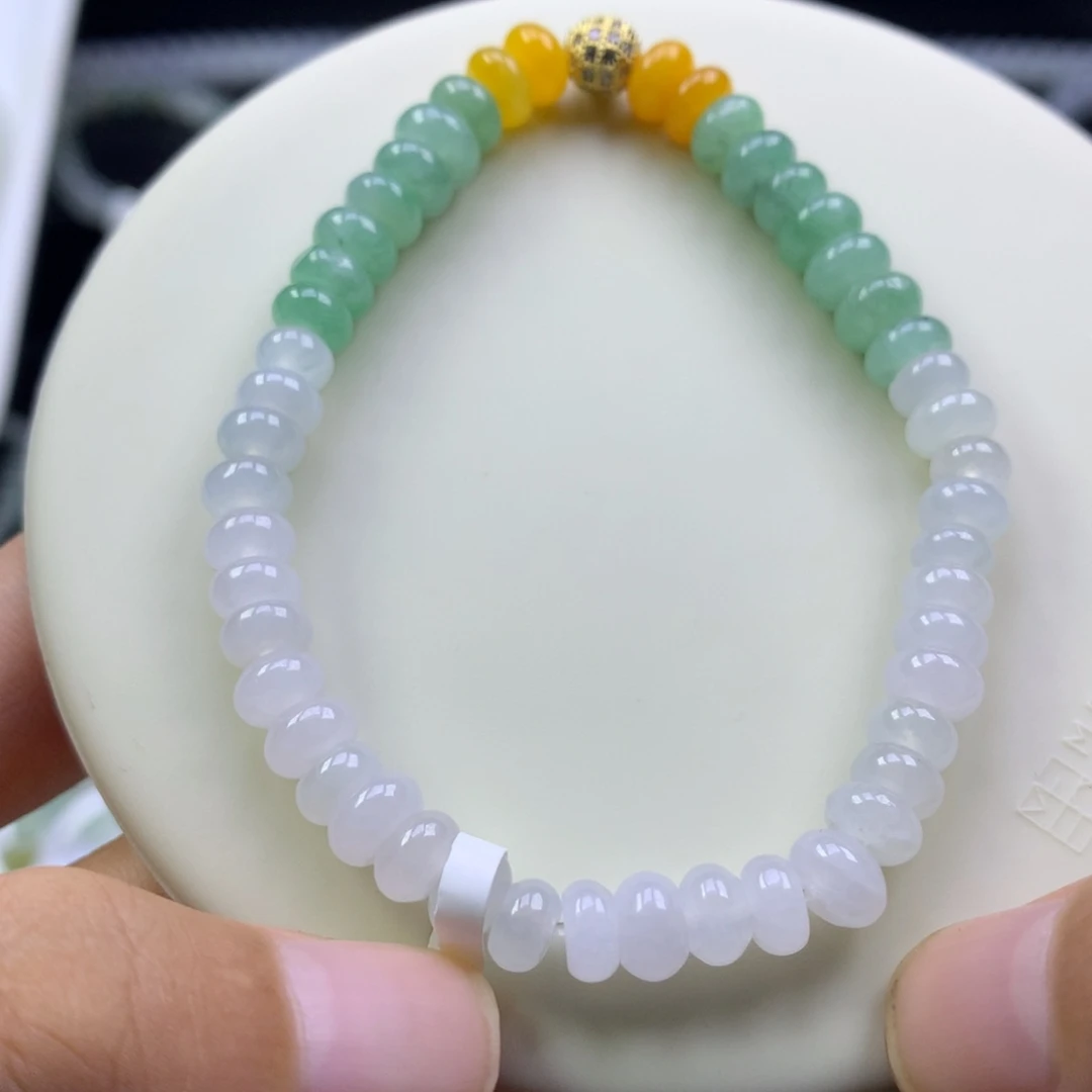 未镶嵌手串翡翠卡6