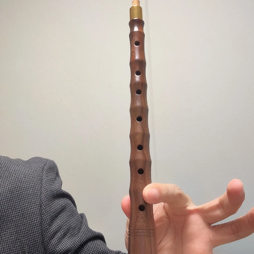 c调百年老红木瑕疵唢呐