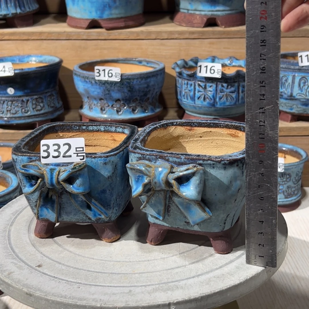 尚雅陶坊多肉花盆，内口径9