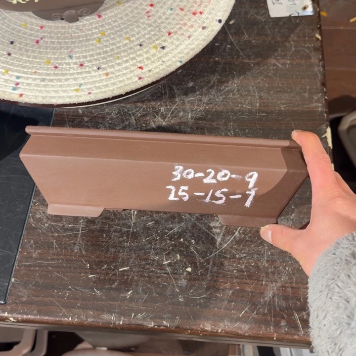 紫砂花盆呜呜呜我的小