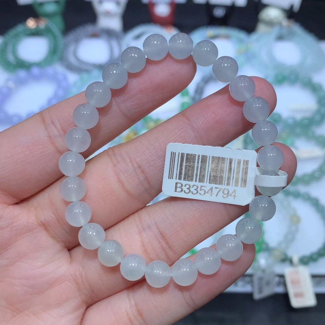 翡翠未镶嵌手串天然