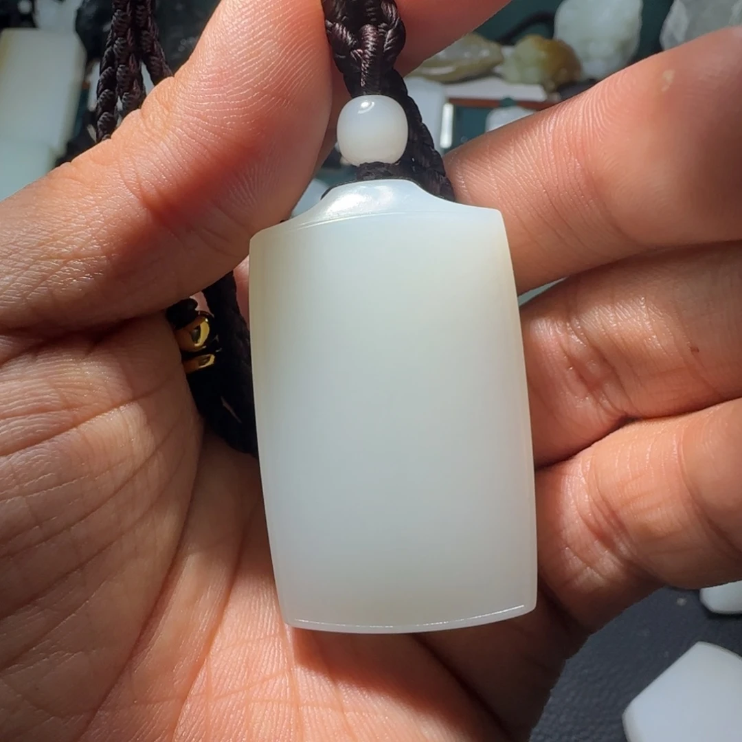 小***子和田玉未镶嵌挂件