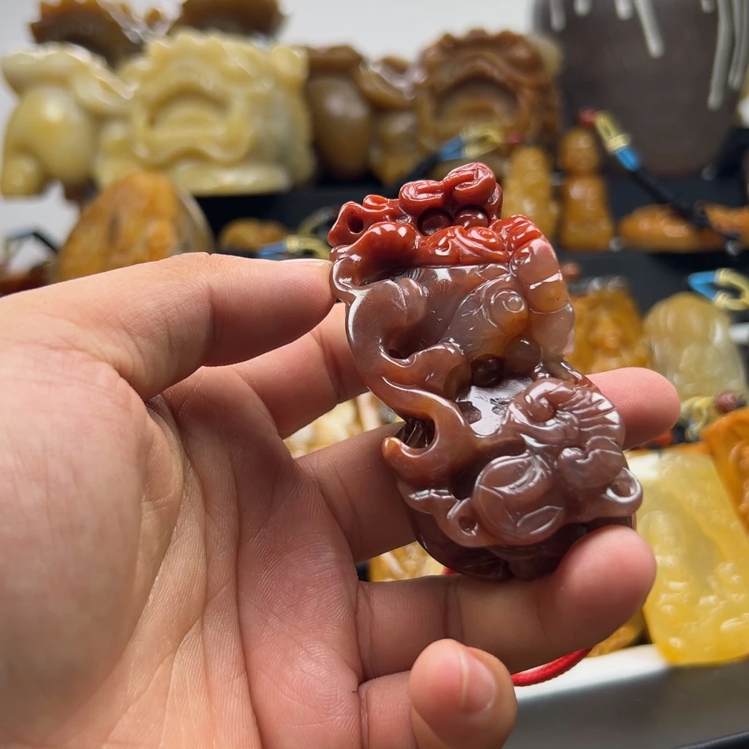 石英质玉（黄龙玉）未镶嵌多选发其一