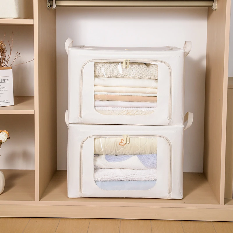 【收纳必备】三面大窗可拿取 5.0钢架支撑可摞放 PE防水防潮