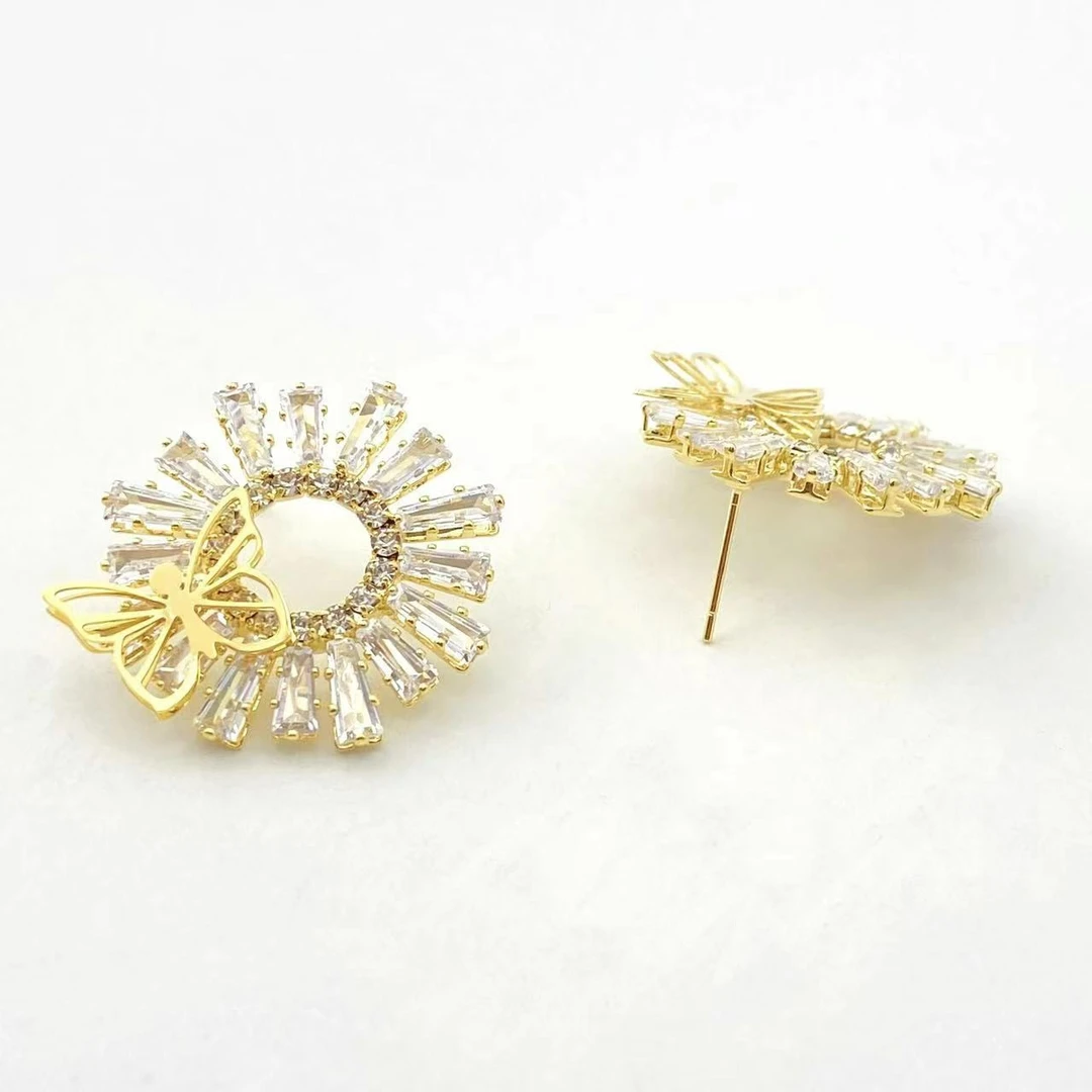 铜合金耳饰 木木（Q1118）耳环