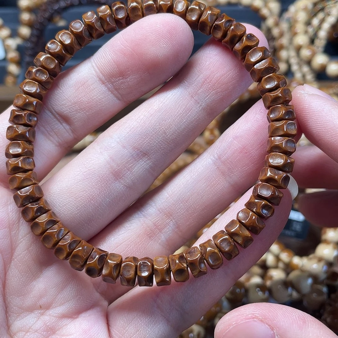 紫金鼠吊坠纯肉紫金鼠手串7无相