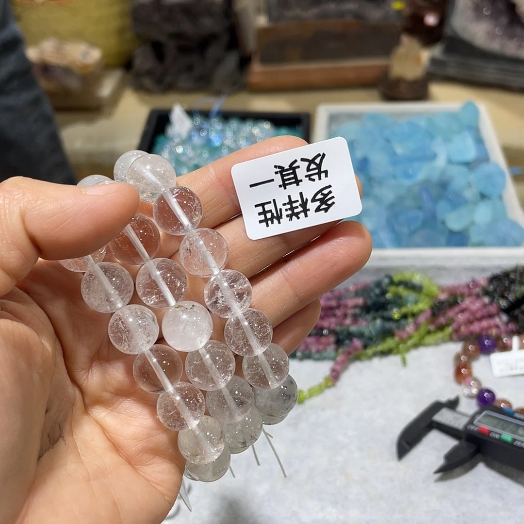 水晶手串12m m未镶嵌多样性发一条x x 230