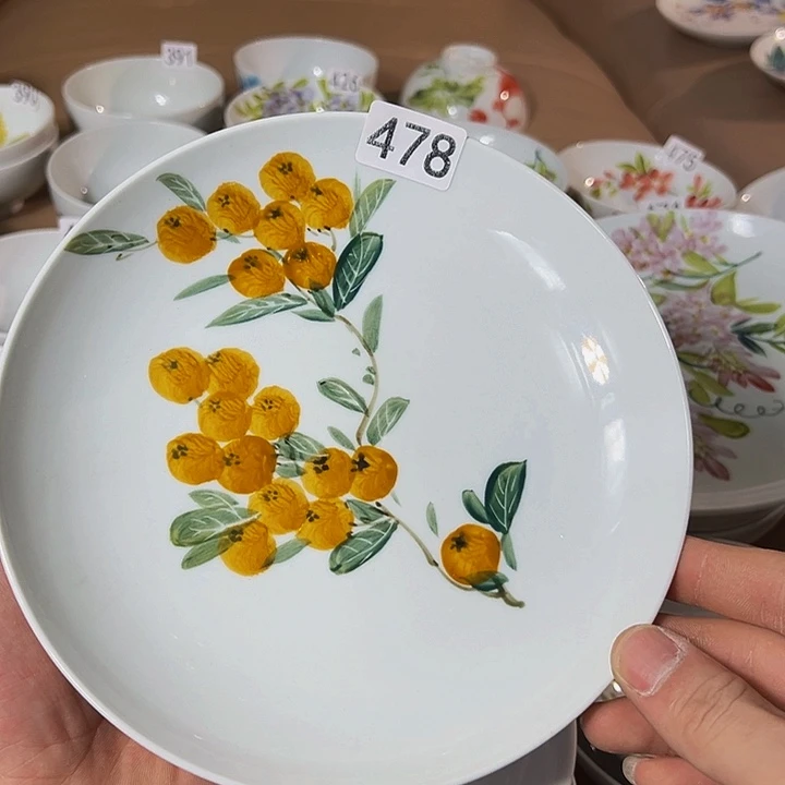 瓷时**稔景德镇纯手工手绘陶瓷