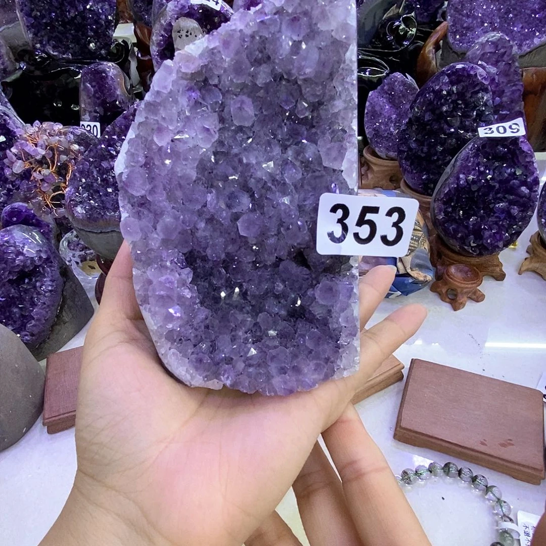未镶嵌大型摆件（非配饰）紫晶
