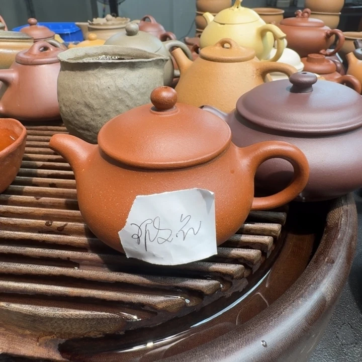 茶壶紫砂红将坡无添加170cc