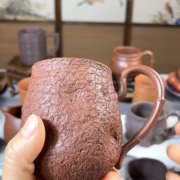 紫砂茶杯全手工供春容量230