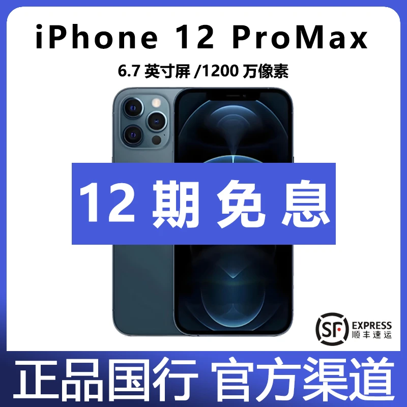 95新 Apple/苹果 苹果iPhone12 ProMax 正品国行双卡【12期免息】