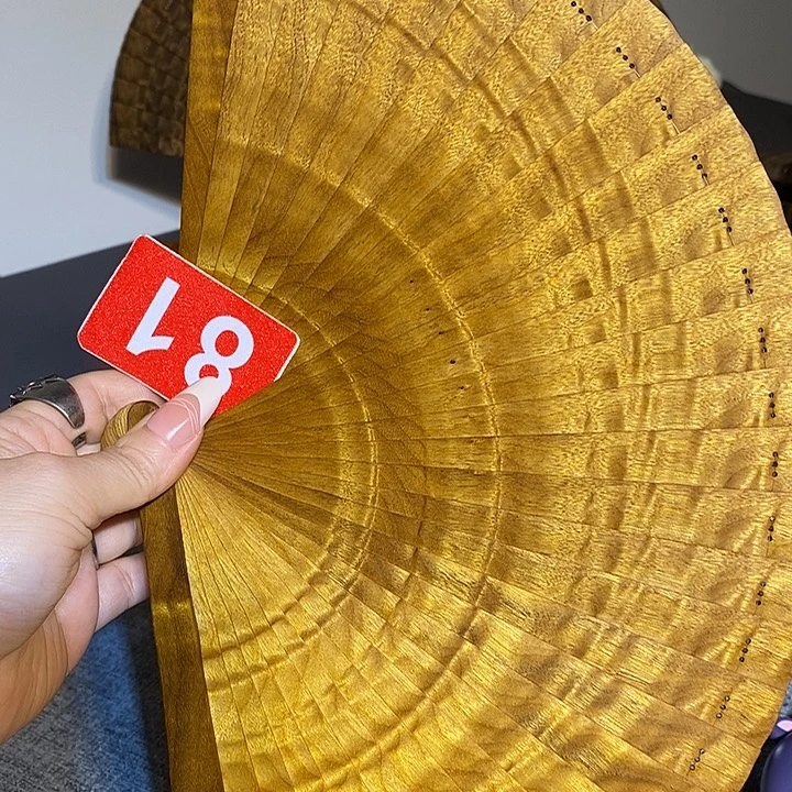 金丝楠金丝楠木扇子