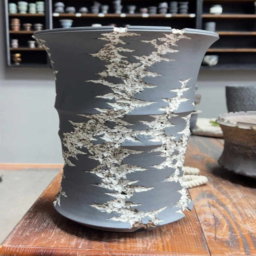 素八九陶瓷内口23.5高24.5