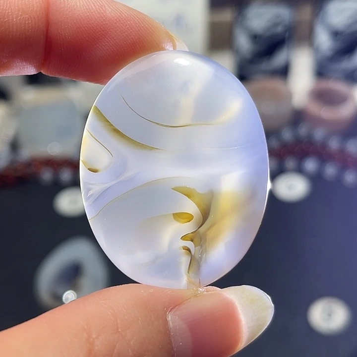 玛瑙/玉髓未镶嵌吊坠(不含链)