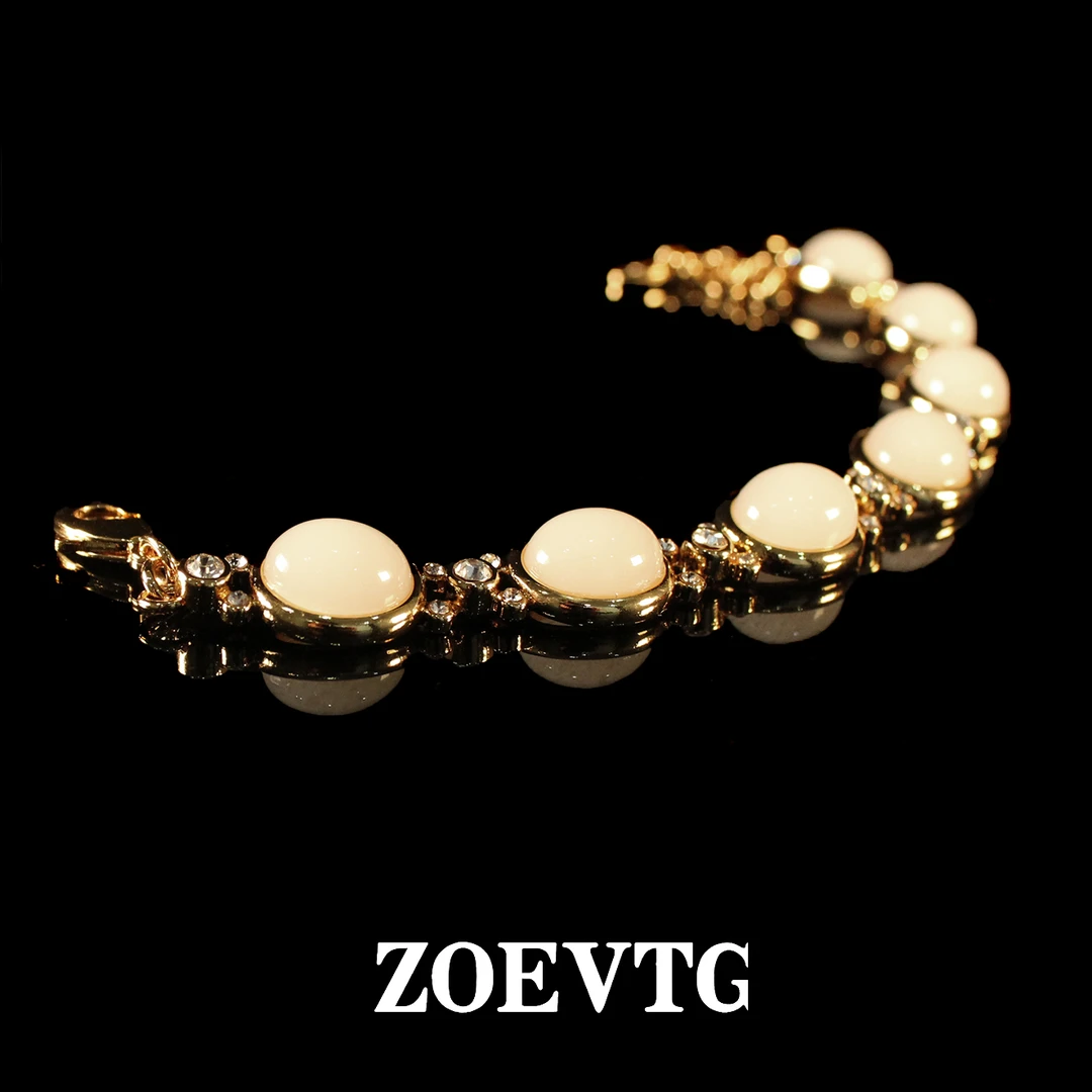 铜合金手链 如玉】法式复古宫廷风手链高级百搭饰品