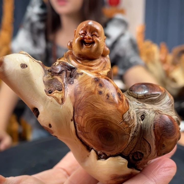 柏木（崖柏）手把件